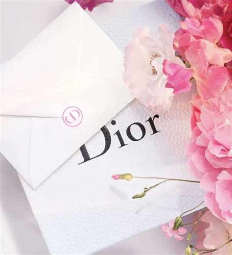 christian Dior gift vouchers